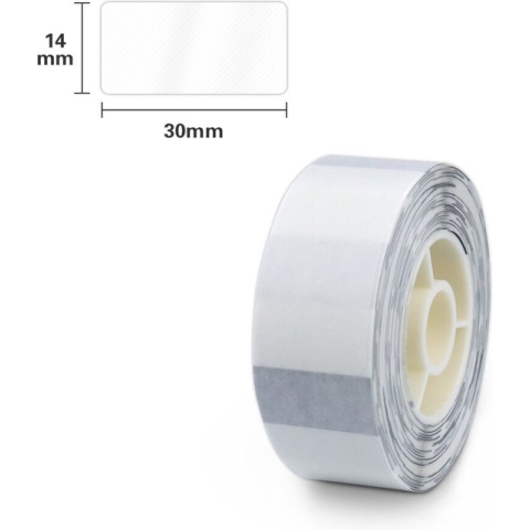 Niimbot - Labels/Etiketten D110/D11 - 14x30mm - 210 vellen - Transparant