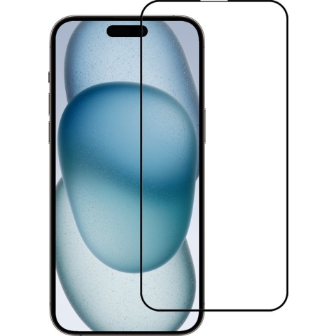iPhone 15 Plus Screenprotector Glas Tempered Glass Full Cover