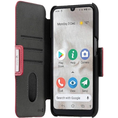 doro Wallet Case Case Doro 8100 Rood