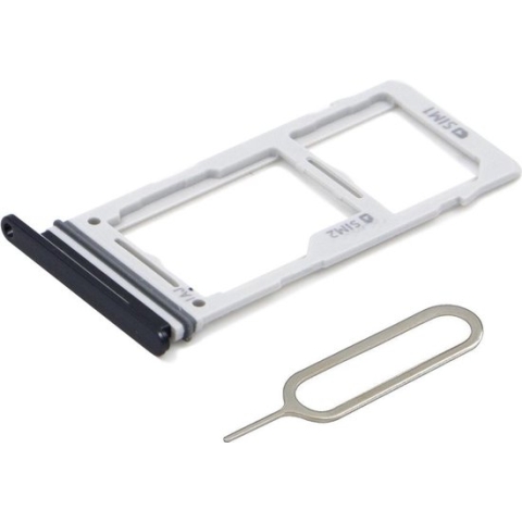 MMOBIEL Sim Tray Kaart Houder Nano Slot voor Samsung Galaxy S10 / S10 Plus (ZWART)