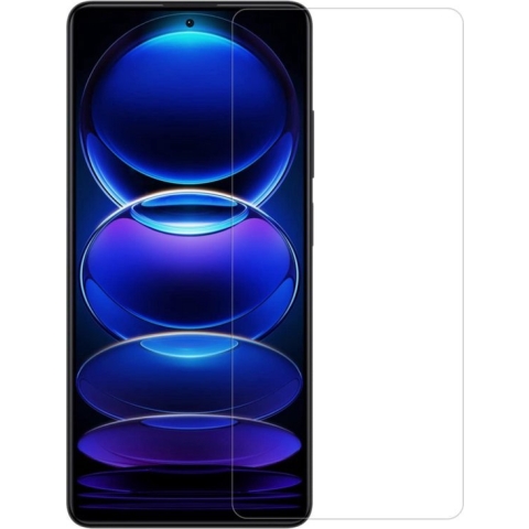 Case2go - Screenprotector voor Xiaomi Redmi Note 12 - Tempered Glass - Gehard Glas - Transparant