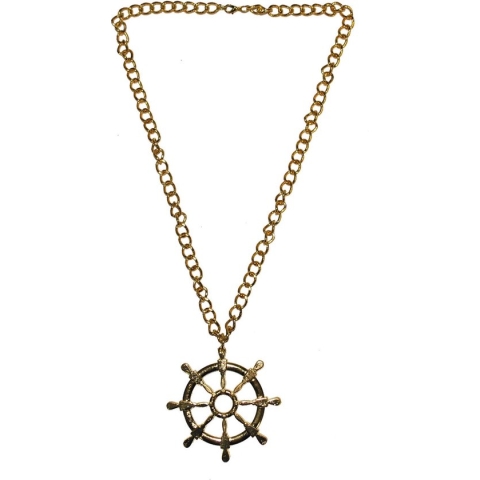 ESPA - Goudkleurige roer halsketting - Accessoires > Sieraden