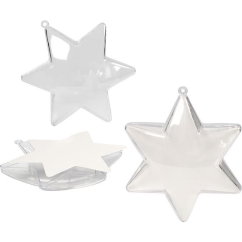 Creotime Deco-ster Tweedelig 5 Stuks