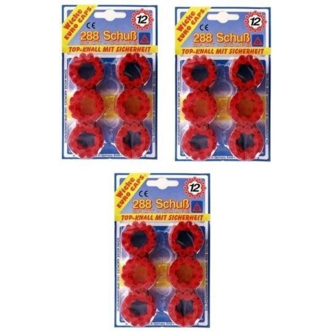 Speelgoed plaffertjes 12 schots 864 schoten - Speelgoedpistolen