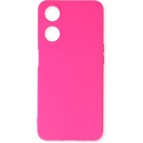 Casemania Hoesje voor Oppo A38 Roze - Siliconen Back Cover