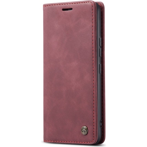 CaseMe - Telefoonhoesje geschikt voor Samsung Galaxy A54 5G - Wallet Book Case - Rood