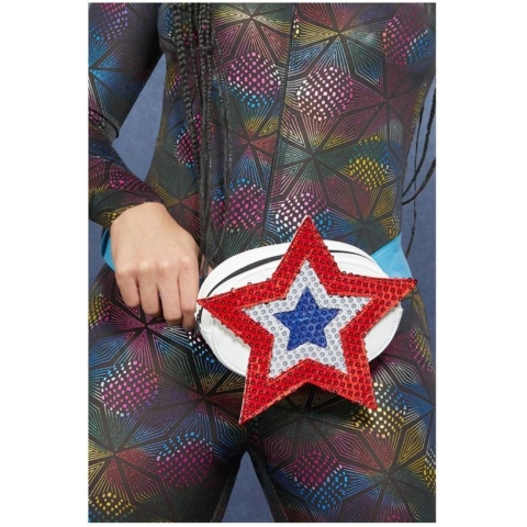 Fever Kostuumtas Americana Sequin Star Bum Bag Multicolours
