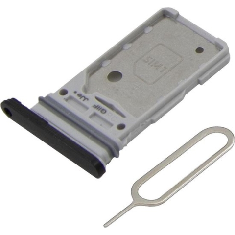 MMOBIEL Sim Tray Kaart Houder Nano Slot voor Samsung Galaxy S21 Ultra / S21 Plus - 6.8 inch Zwart