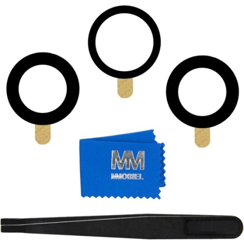MMOBIEL Glas Lens Back Camera voor iPhone 12 Pro Max - 6.7 inch Incl. Pincet