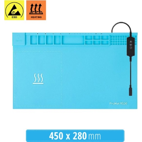 Refox RS30 ESD Reparatie Verwarmingsmat - Blauw