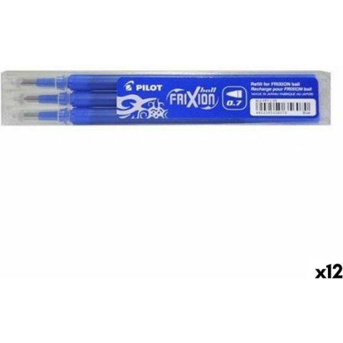 Pilot vullingen - Frixion Ball en Frixion Click - Blauw - 0.7mm - 3 stuks