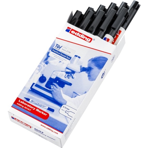 Edding 8015 F Laboratoriummarker Zwart