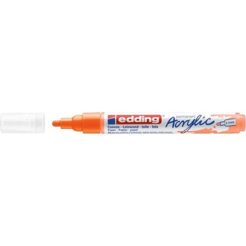 Edding Acrylic marker - Medium punt - neonoranje
