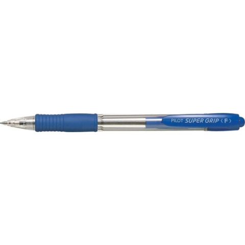 Pilot balpen Super Grip blauw