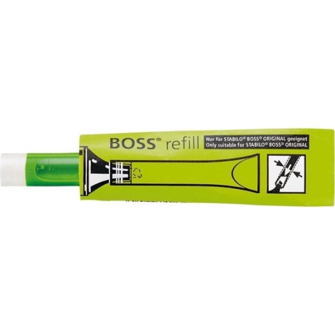 STABILO BOSS ORIGINAL - Refill - Groen - per stuk