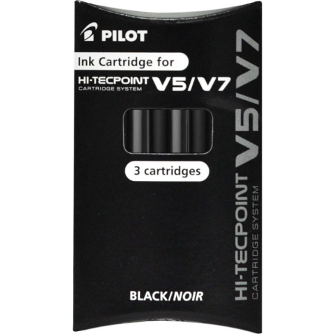 Inktpatroon PILOT begreen Hi-Tecpoint 2237+2238 zwart