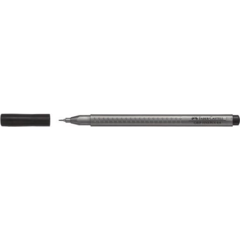 Fineliner Faber Castell GRIP 0 - 4 mm zwart