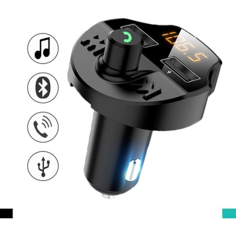 Auto FM Transmitter - Bluetooth - Handsfree bellen - USB - Carkit - Audio receiver - Oplaadfunctie - Auto accessoires