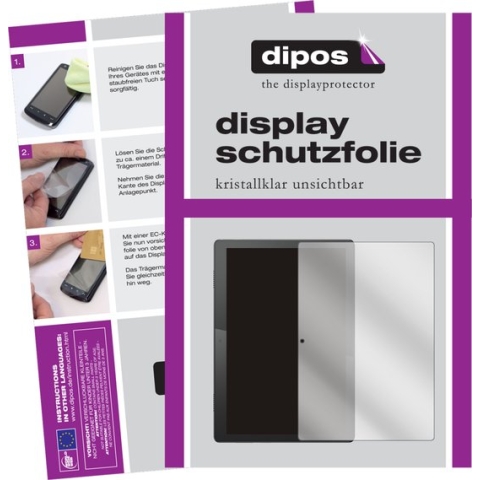 dipos I 2x Beschermfolie helder compatibel met Lenovo Tab M10 Folie screen-protector