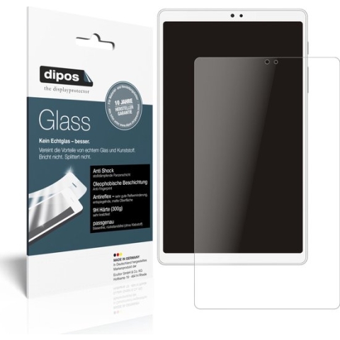 dipos I 2x Pantserfolie mat compatibel met Samsung Galaxy Tab A7 Lite LTE Beschermfolie 9H screen-protector