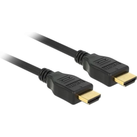 HDMI Kabel Delock Ethernet A - A St/St 2.00m 4K Gold
