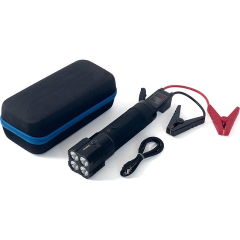 Choetech Jump Starter Powerbank 8000mAh met LED-zaklamp Zwart