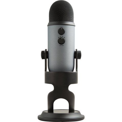 Blue Microphones Yeti USB Microfoon voor Studiokwaliteit Streaming & Recording - Grijs