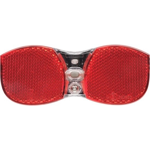 AXA City rear - Fiets Achterlicht - LED Fietsverlichting op Batterij â€“ 80 mm - Rood