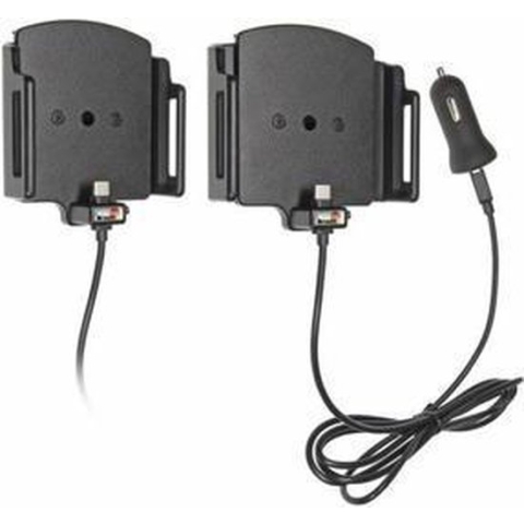 Brodit Universal PDA Halter aktiv mit USB Typ C (B: 75-89 mm, T: 9-13 mm)