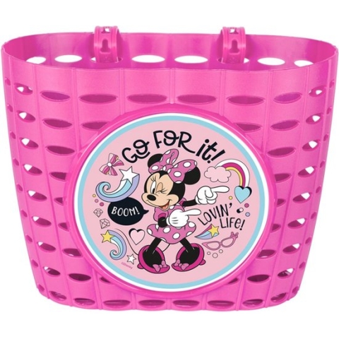 Minnie Mouse Fietsmand Meisjes 20 Cm Roze