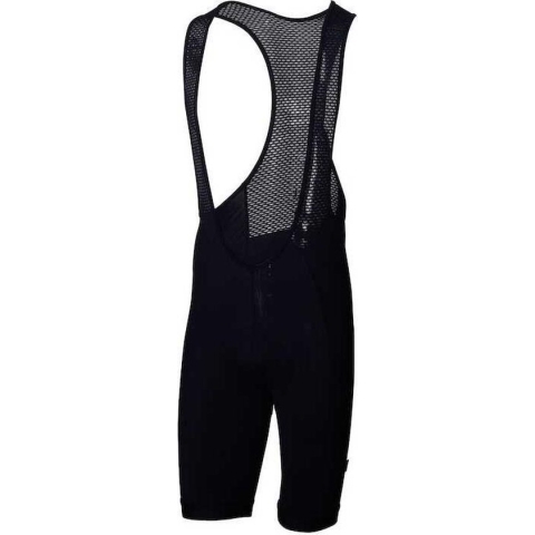 BBB Cycling Powerfit BibShorts Fietsbroek Heren Kort met Bretels - Korte Wielrenbroek Met Zeem - Zwart - Maat L - BBW-213 - BBW-213