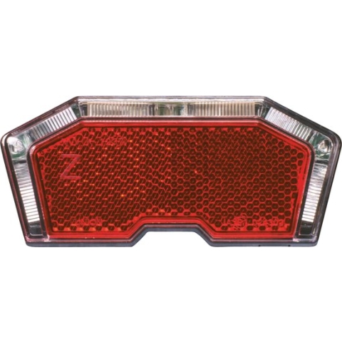 Simson Achterlicht Tunnel Led Batterij Bagagedrager Rood