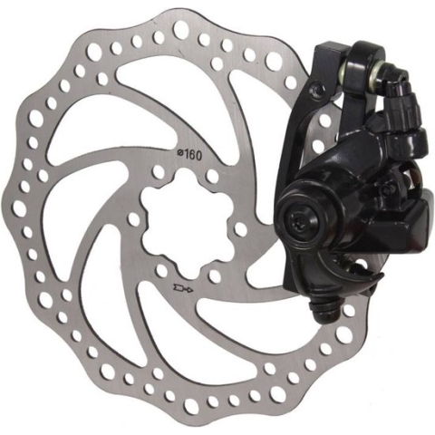 Mechanische remset voor + achter Saccon DM33 incl. remschijven