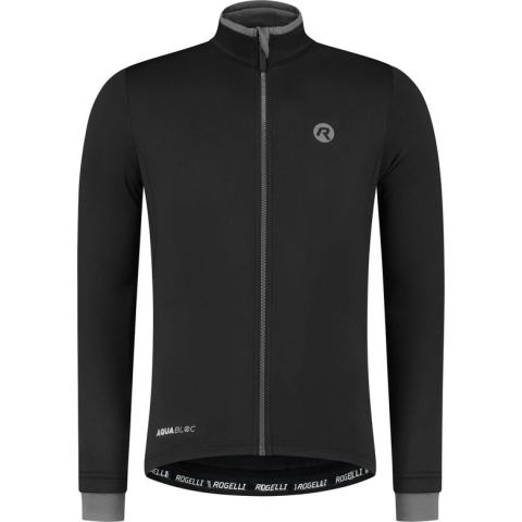 Rogelli Essential Fietsshirt - Lange Mouwen - Heren - Zwart - Maat L