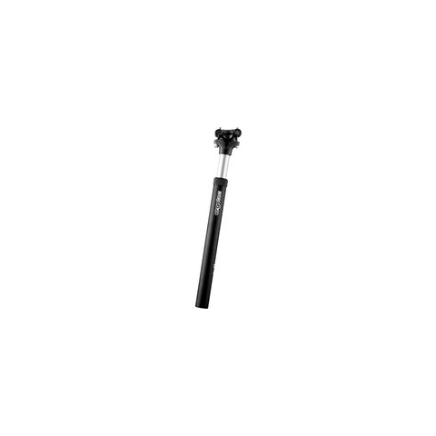 Telescopische verende zadelpen Ergotec SP-5.0 31,6 x 350 mm - zwart