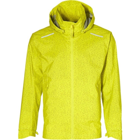 Basil Skane HiVis Regenjas - Heren - Neongeel - Maat L