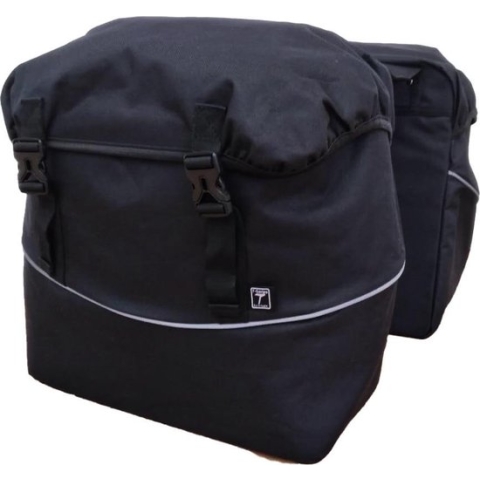 Willex 7-Series By 7-Series Travelbag Dubbele Fietstas - Zwart - 40L