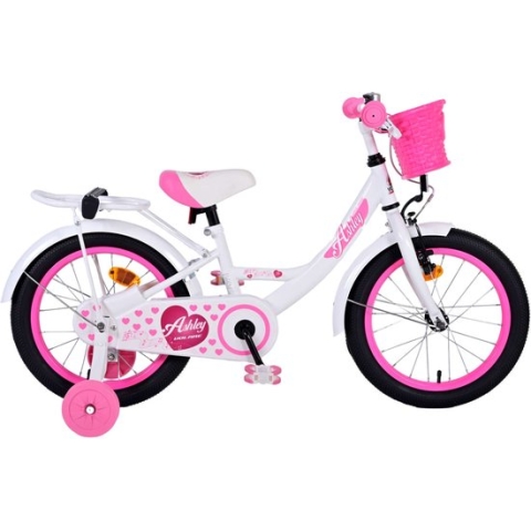 Volare Ashley Kinderfiets - Meisjes - 18 inch - Wit