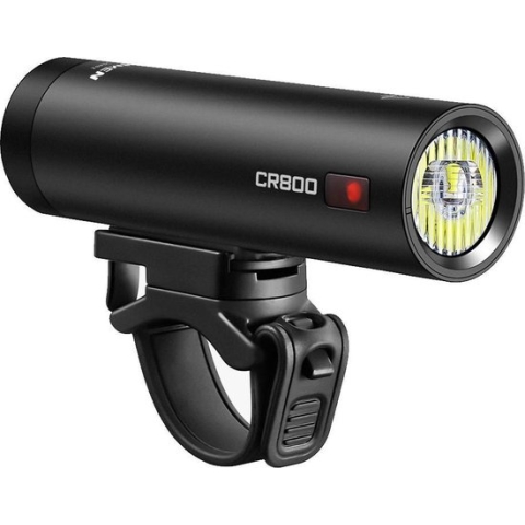 Ravemen CR800 fiets koplamp USB oplaadbaar T-lens met afstandsbediening - 800 lumen