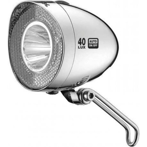 XLC Retro Senso Switch Koplamp - 40 Lux - Chrome - LED