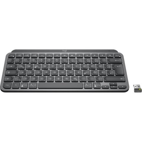 Logitech Mx Keys Mini For Business toetsenbord RF-draadloos + Bluetooth QWERTZ Duits Grafiet