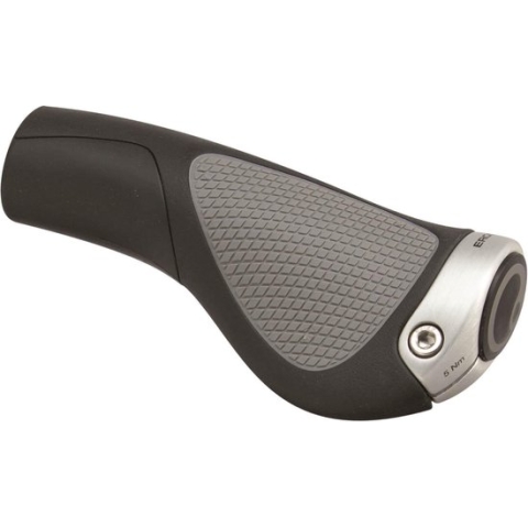 Ergon handvatten GP1-S 128/128 zwart grijs