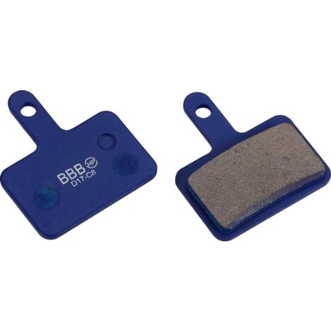 BBB Cycling DiscStop Remblokken - Schijfremblokken - Compitabel met Shimano Deore Schijfremmen - Blauw - BBS-52