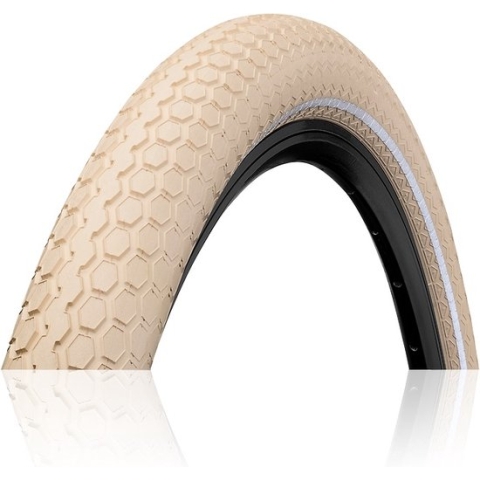 Buitenband Continental RIDE Cruiser 26 x 2.00" / 50-559 mm - créme met reflectie