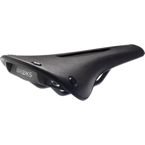 Brooks zadel C15 Carved Cambium All Weather uni zwart - ZDBC205CAWZ