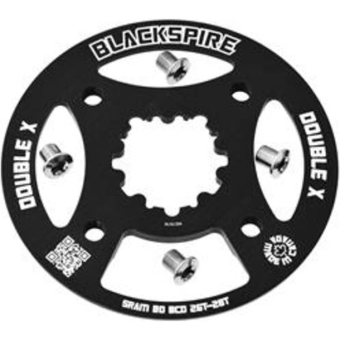 Blackspire - Kettingblad Defender DOUBLE-X 80BCD 26/28T. voor Sram XX