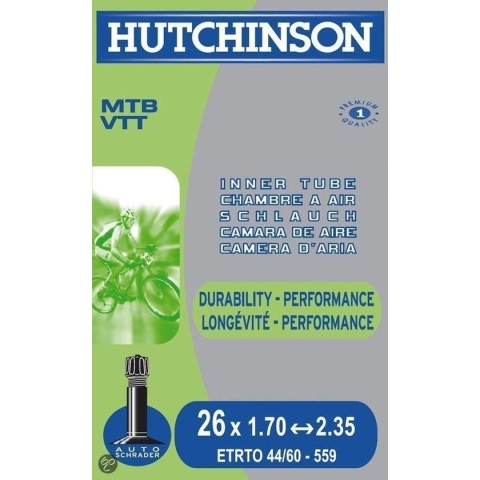 Tube Hutchinson Standard - Uitvoering 700 x 28/35A Frans ventiel 32 mm