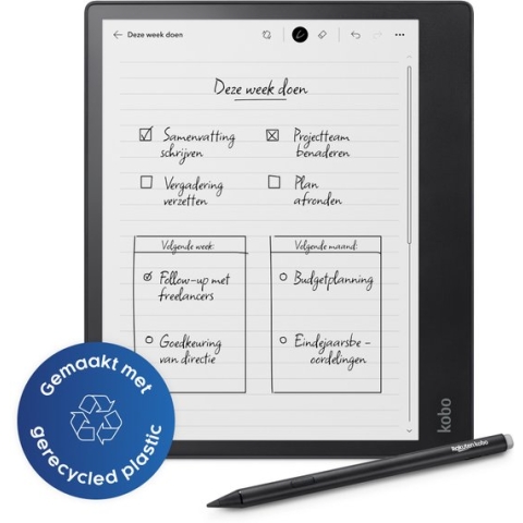 Kobo Elipsa 2E bundel (E-reader + Kobo Stylus 2)