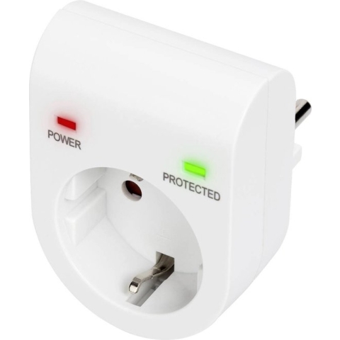 Digitus DN-95400 DN-95400 Overspanningsbeveiliging (tussenstekker) Overspanningsbeveiliging voor: Stopcontact 13.5 kA 1