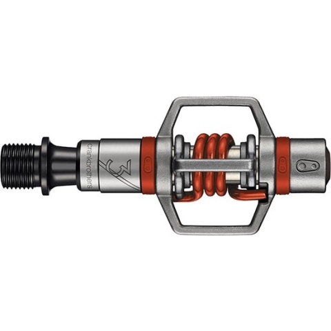 Crankbrothers Eggbeater 3 mtb pedalen grijs/rood